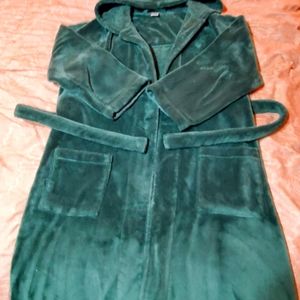 Tucker and Tate Green Boys Teens Comfy Bathrobe Pajama Robe